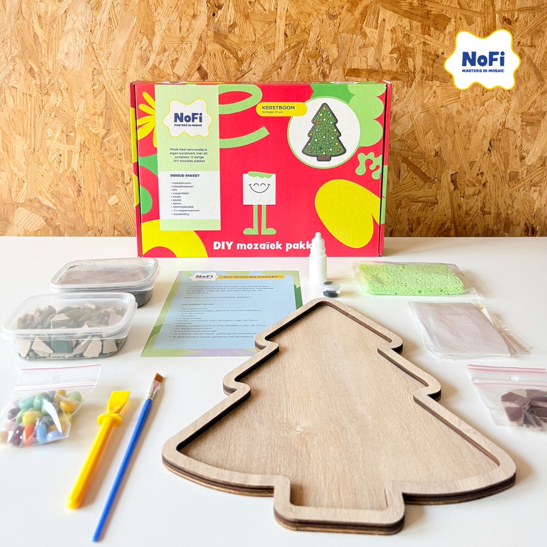 Mozaïek pakket - Kerstboom